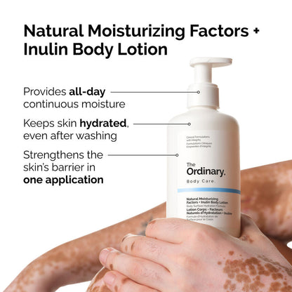 The Ordinary Natural Moisturizing Factors + Inulin Body Lotion 240ml - BeautyLabel