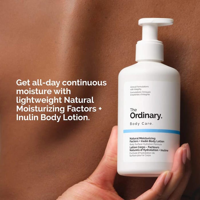 The Ordinary Natural Moisturizing Factors + Inulin Body Lotion 240ml - BeautyLabel