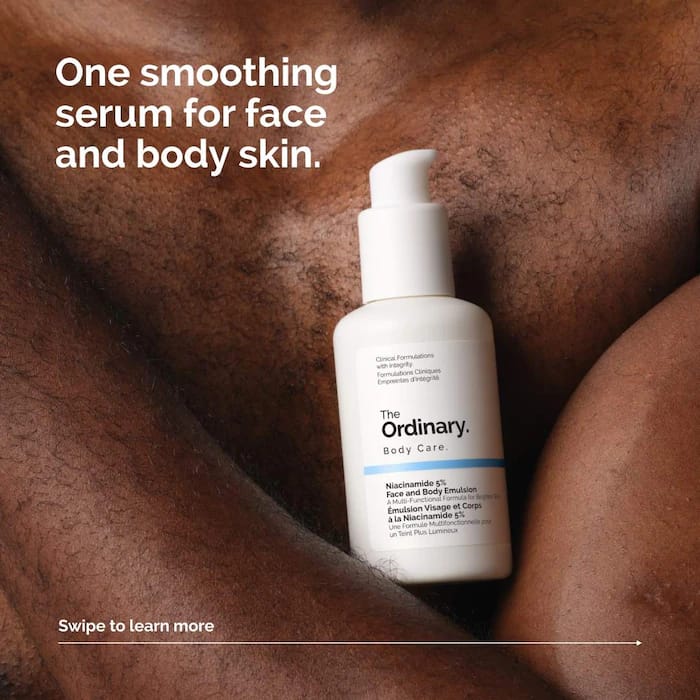 The Ordinary Niacinamide 5% Face and Body Emulsion 100ml - BeautyLabel