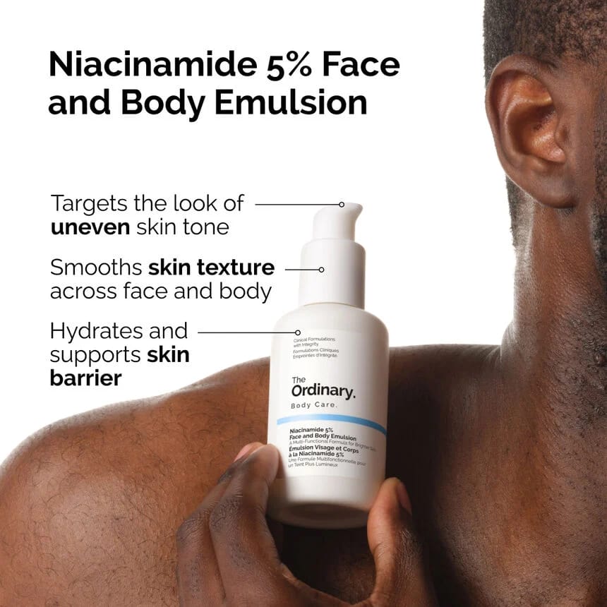The Ordinary Niacinamide 5% Face and Body Emulsion 100ml - BeautyLabel