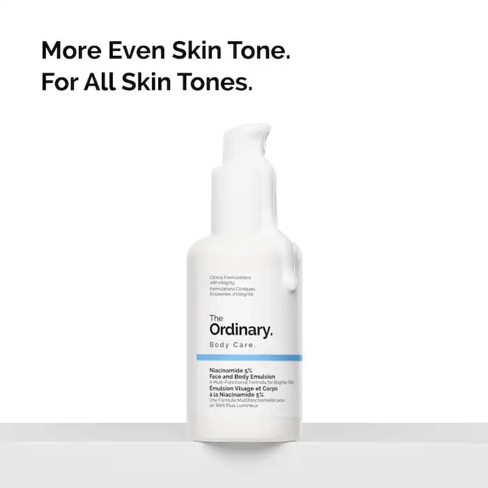 The Ordinary Niacinamide 5% Face and Body Emulsion 100ml - BeautyLabel