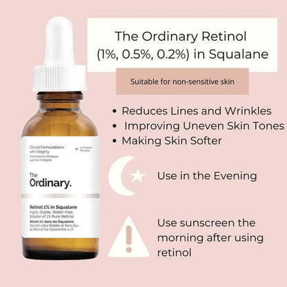 The Ordinary Retinol 1% In Squalane 30ml - BeautyLabel