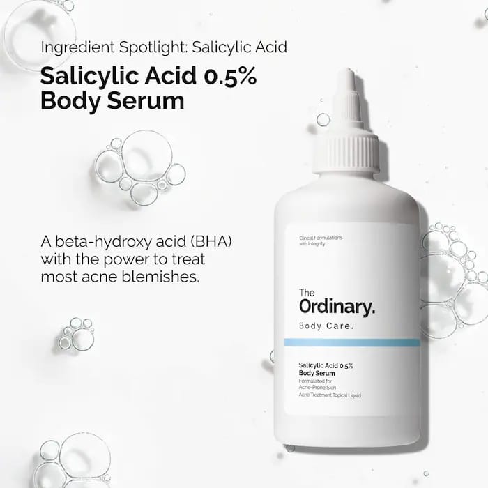 The Ordinary Salicylic Acid 0.5% Body Serum 240ml - BeautyLabel