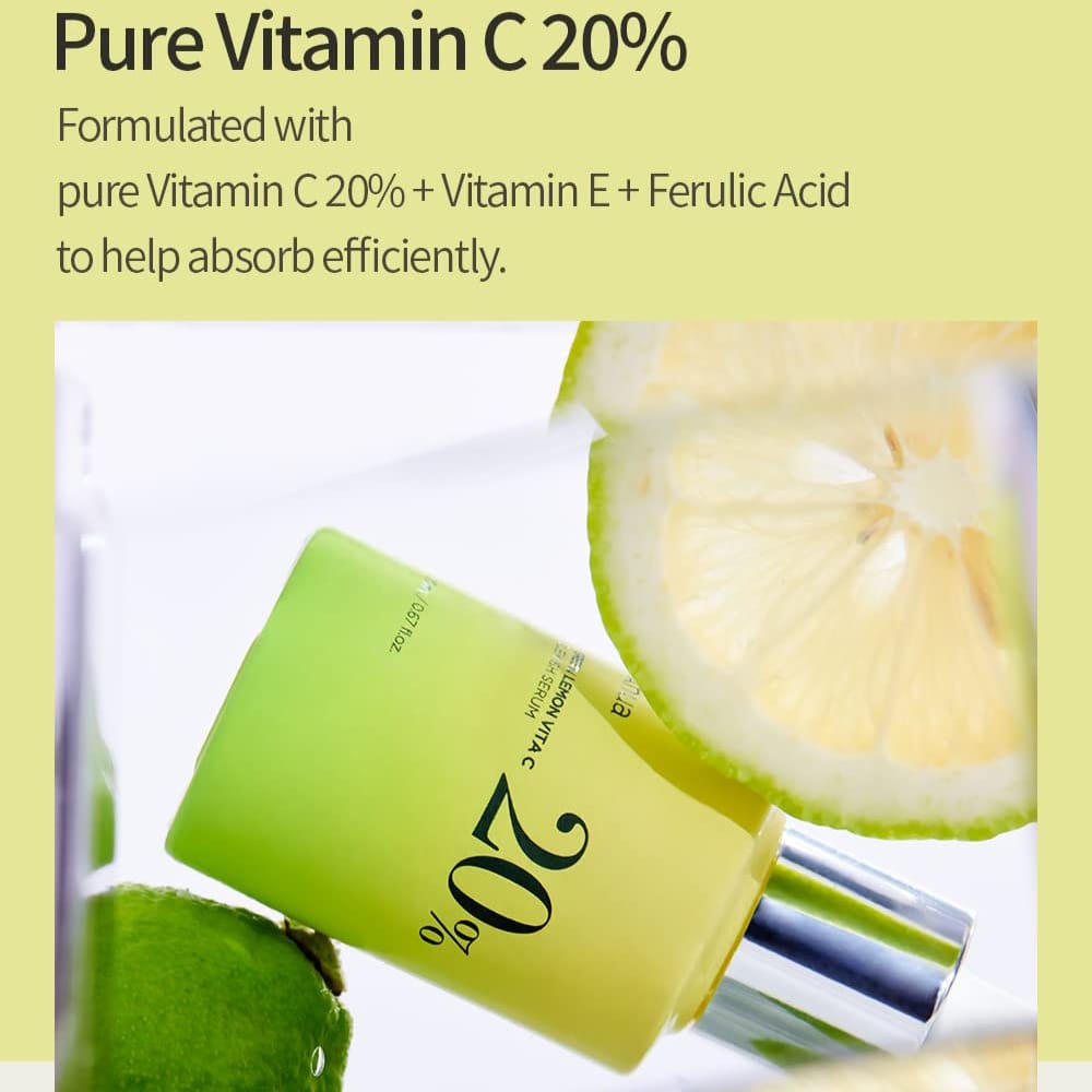 Anua Green Lemon Vita C 20% Blemish Serum 20ml - BeautyLabelpersonal careAnuaBeautyLabel20mlAnua Green Lemon Vita C 20% Blemish Serum 20ml - BeautyLabel