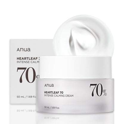 Anua Heartleaf 70 Intense Calming Cream 50ml - BeautyLabelpersonal careAnuaBeautyLabel50mlAnua Heartleaf 70 Intense Calming Cream 50ml - BeautyLabel