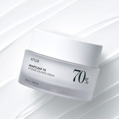Anua Heartleaf 70 Intense Calming Cream 50ml - BeautyLabelpersonal careAnuaBeautyLabel50mlAnua Heartleaf 70 Intense Calming Cream 50ml - BeautyLabel