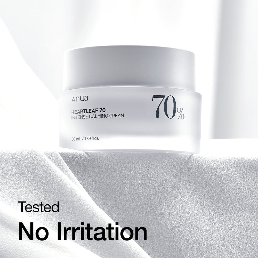 Anua Heartleaf 70 Intense Calming Cream 50ml - BeautyLabelpersonal careAnuaBeautyLabel50mlAnua Heartleaf 70 Intense Calming Cream 50ml - BeautyLabel