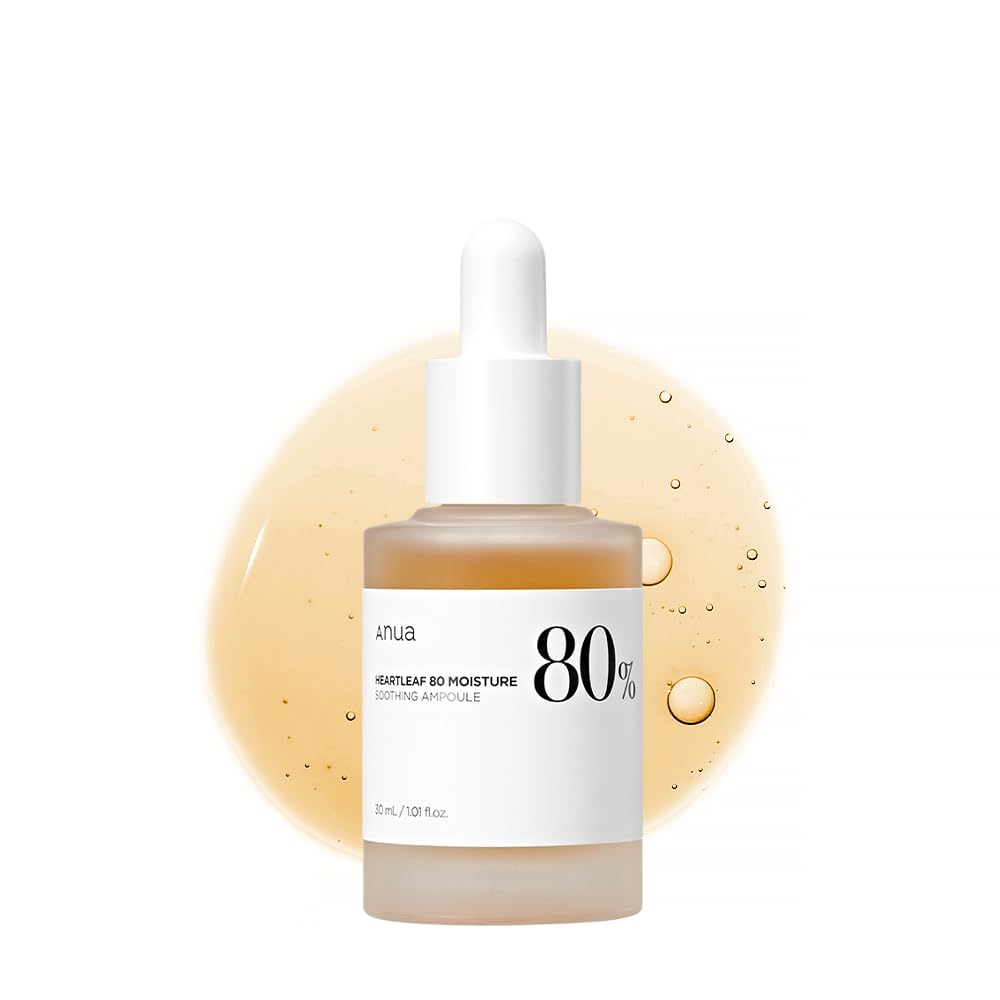 Anua Heartleaf 80 Moisture Soothing Ampoule 30ml - BeautyLabelpersonal careAnuaBeautyLabel30mlAnua Heartleaf 80 Moisture Soothing Ampoule 30ml - BeautyLabel