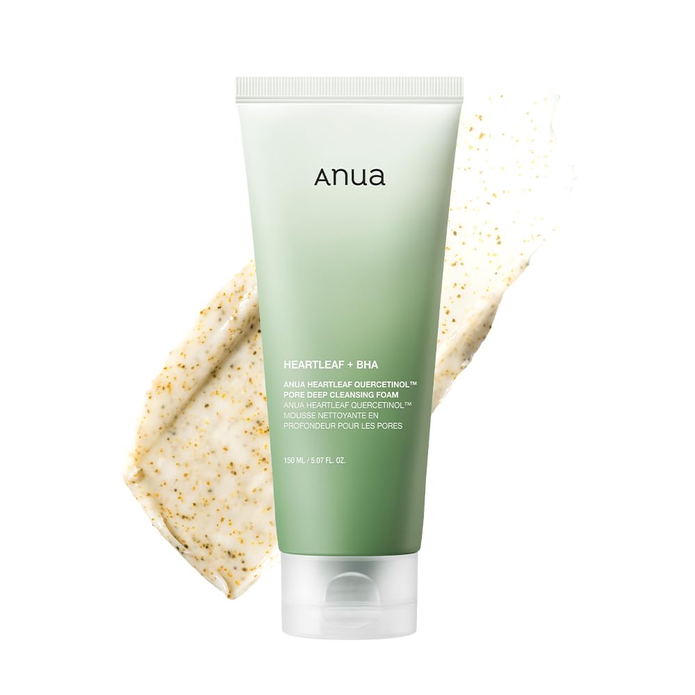 Anua Heartleaf Pore Deep Cleansing Foam 150ml - BeautyLabelpersonal careAnuaBeautyLabel150mlAnua Heartleaf Pore Deep Cleansing Foam 150ml