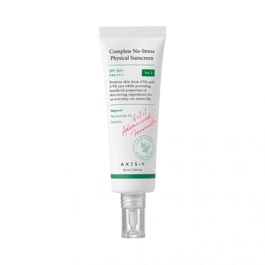 AXIS - Y Complete No - Stress Physical Sunscreen 50ml - BeautyLabelpersonal careAxis - yBeautyLabel50mlAXIS - Y Complete No - Stress Physical Sunscreen 50ml - BeautyLabel