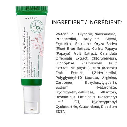 AXIS - Y Dark Spot Correcting Glow Serum 50ml - BeautyLabelBeautyLabelBeautyLabelAXIS - Y Dark Spot Correcting Glow Serum 50ml