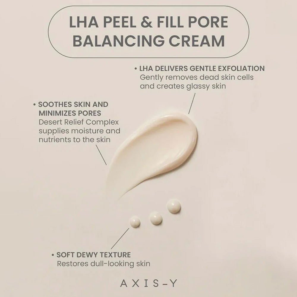 Axis - Y LHA Peel & Fill Pore Balancing Cream - BeautyLabelpersonal careAxis - yBeautyLabel50 mlAxis - Y LHA Peel & Fill Pore Balancing Cream - BeautyLabel